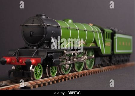 Gresley LNER Classe A1 Flying Scotsman, livrée verte, vue avant Banque D'Images