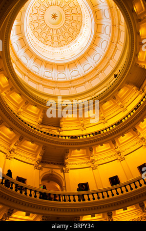 État du Texas Capitol building à Austin, Texas, États-Unis Banque D'Images