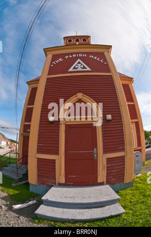 Salle paroissiale, de Trinity, à Terre-Neuve et Labrador, Canada Banque D'Images