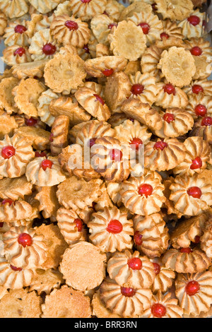 Close-up de biscuits traditionnels italiens Banque D'Images