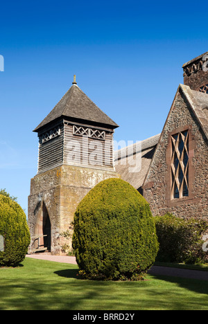 UK, Herefordshire, George Sanders, Tous les Saints de l'Église d'art et d'Artisanat, conçu par William Lethaby Banque D'Images