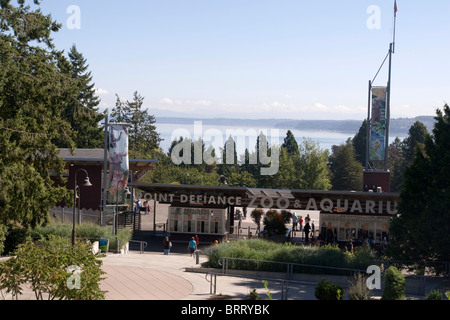 Point Defiance Zoo and Aquarium Tacoma WA USA État Wshington Banque D'Images