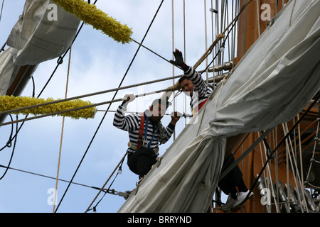 Cuauhtemoc, le Tall Ships Races 2008, Bergen Banque D'Images