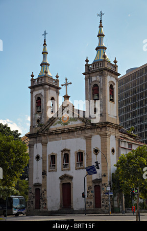 Igreja Santa Luzia, Rio de Janeiro, Brésil Banque D'Images