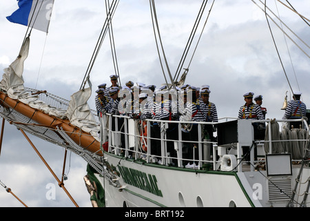 Cuauhtemoc,la Tall Ships Races 2008, Bergen Banque D'Images