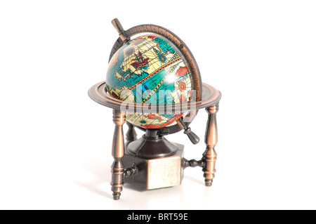 Globe antique Banque D'Images