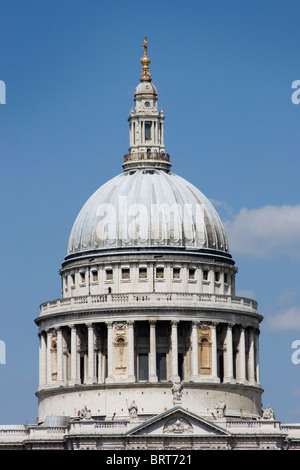 Cathédrale St Paul toit en dôme, Londres, Angleterre Banque D'Images