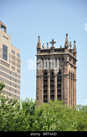 Église, Yale University Campus, New Haven, Connecticut, USA Banque D'Images