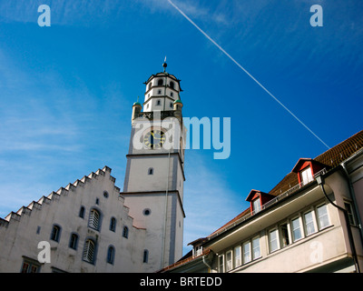 Ravensburg : Blaserturm et Waaghaus Banque D'Images