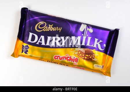 Cadbury ''lait''' de chocolat. Banque D'Images