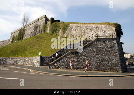 La Citadelle royale sur Plymouth Hoe Devon England UK Banque D'Images