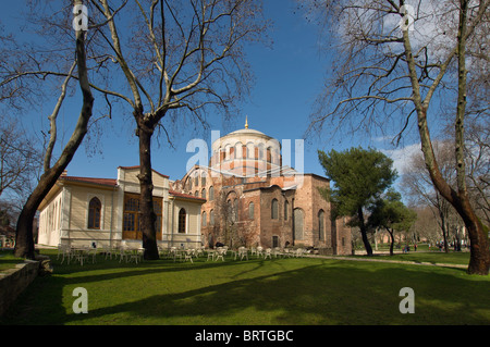 Église Sainte-irène, Hagia Eirene dans le jardin du palais de Topkapi, Islanbul , Turquie Banque D'Images