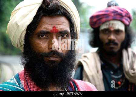 Sadhu, Darjeeling, Bengale occidental, Inde Banque D'Images
