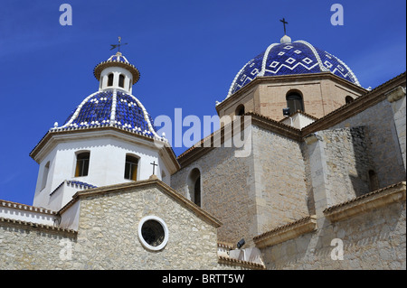 Église de la Vierge del Consuelo, Altea, Costa Blanca, Espagne Banque D'Images