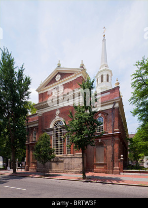 Christ Church, Philadelphie, Pennsylvanie Banque D'Images