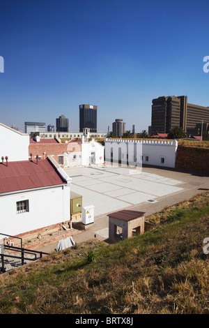 Old Fort, Constitution Hill, Hillbrow, Johannesburg, Gauteng, Afrique du Sud Banque D'Images