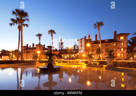 Flagler College, St Augustine, Floride Banque D'Images