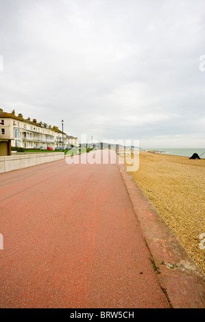 Hythe, promenade sur l'image de l'Angleterre Kent Banque D'Images