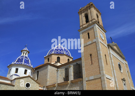 Église de la Vierge del Consuelo, Altea, Costa Blanca, Espagne Banque D'Images