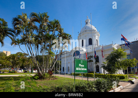 Plaza de los Heroes, Asuncion, Paraguay Banque D'Images