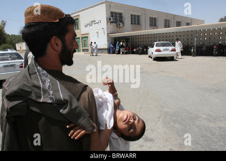 Victimes d'un attentat à l'EEI en Afghanistan Banque D'Images