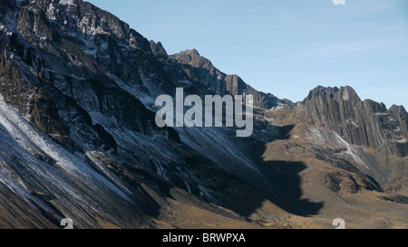 La Bolivie montagnes à La Cumbre. photo par Sean Sprague Banque D'Images