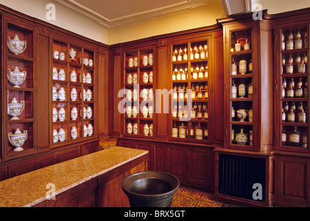 Ancienne pharmacie, BEAUNE, CÔTE D'OR (21), FRANCE Banque D'Images