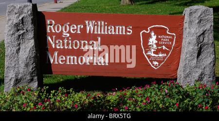 Roger Williams National Memorial à Providence Banque D'Images