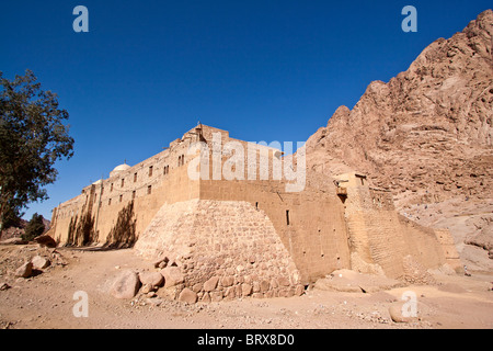 Le monastère Sainte Catherine, Mont Sinaï, Egypte. Banque D'Images