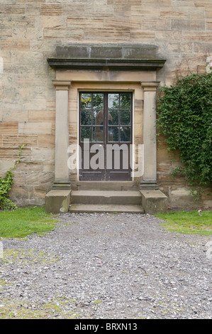 Porte de la maison Camellia au Yorkshire Sculpture Park, West Bretton, West Yorkshire, Angleterre Banque D'Images