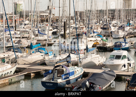 Haslar Marina, Gosport Banque D'Images