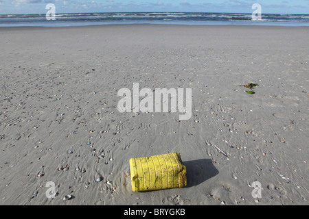 Plage à Ameland, Pays-Bas Banque D'Images