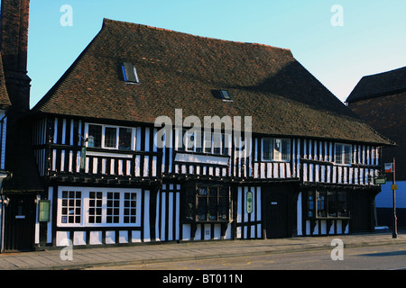 Le Lemon Tree Restaurant à Tenterden, qui est une ville touristique populaire dans le Weald, Kent, Angleterre Banque D'Images