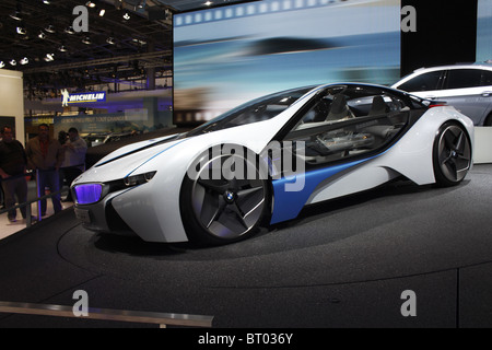 Concept car BMW Vision Efficient Dynamics, Paris Car Show 2010, Paris, Porte de Versailles Banque D'Images