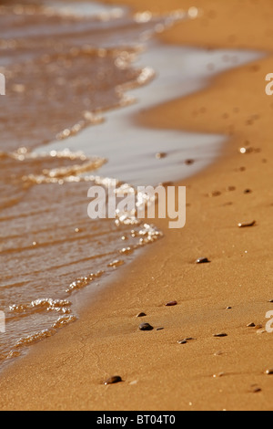 Rives du lac Winnipeg à Gimli, Manitoba, Canada Banque D'Images