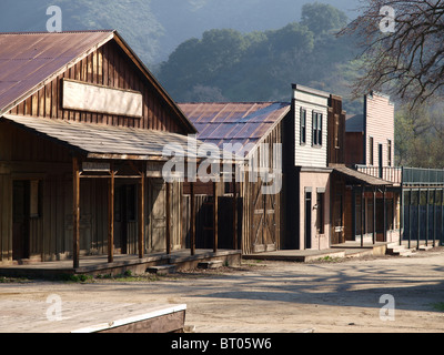 Paramount Ranch historique, qui fait maintenant partie de Santa Monica Mountains National Park. Banque D'Images