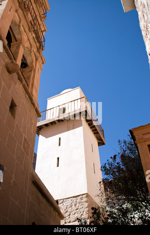 Le monastère Sainte Catherine, Mont Sinaï, Egypte. Banque D'Images