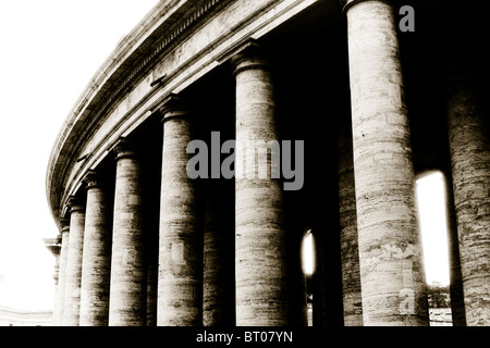 Autour de l'architecture de la Chapelle Sixtine et les Musées du Vatican, Rome , Italie Banque D'Images