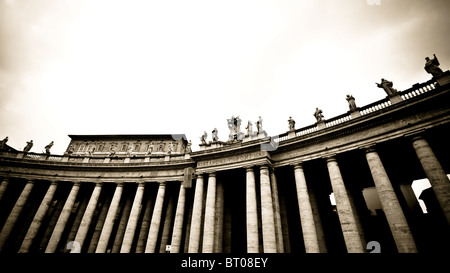 Autour de l'architecture de la Chapelle Sixtine et les Musées du Vatican, Rome , Italie Banque D'Images