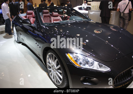 Maserati Grancabrio, Paris Car Show 2010, Paris, Porte de Versailles Banque D'Images