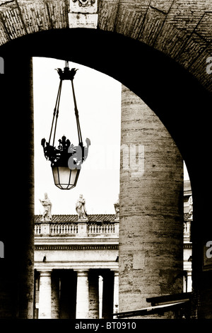 Autour de l'architecture de la Chapelle Sixtine et les Musées du Vatican, Rome , Italie Banque D'Images