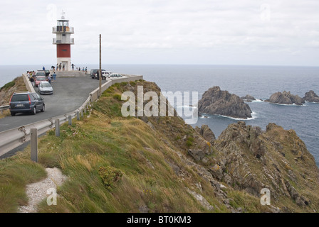 Cabo Ortegal. Artabran côte, Cariño, Galice, Espagne. Banque D'Images