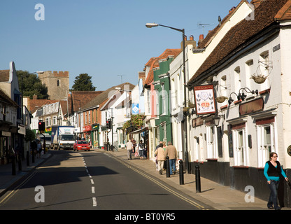 High Street London Angleterre Essex Banque D'Images