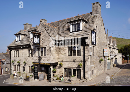 Bankes arms hotel de corfe dorset england uk village Banque D'Images