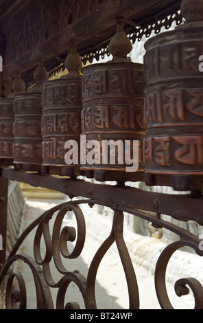 Bodnath Stupa, Kathmandu Banque D'Images