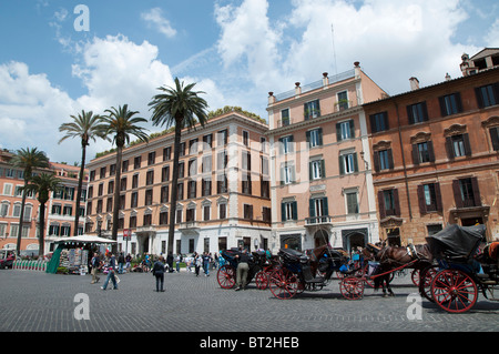 Piazza di Spagna, Rome, Italie Banque D'Images