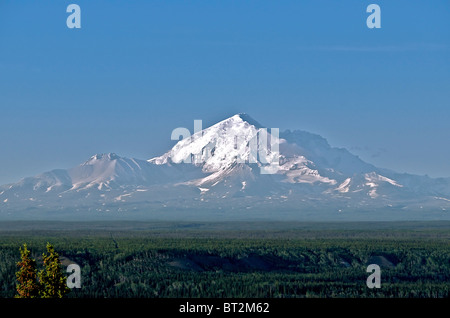 Tambour montage Wrangell-Saint Elias Alaska USA Banque D'Images