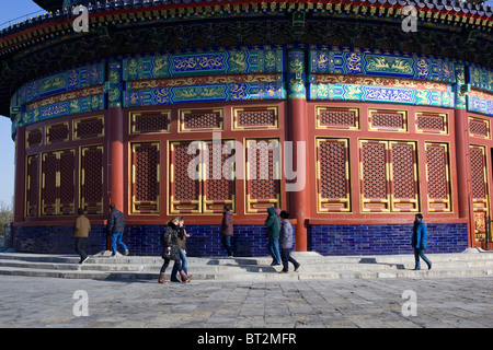 Salle de Prière pour les bonnes récoltes au Temple du Ciel, Beijing Chine Banque D'Images