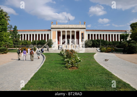 Le Musée National Archéologique d'Athènes, Grèce Banque D'Images