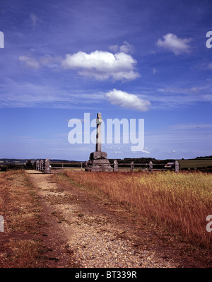 Flodden le monument commémorant la bataille de Flodden Field 1513 près du village de Branxton Northumberland England Banque D'Images